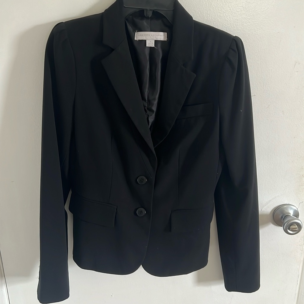 Woman’s Black Blazer